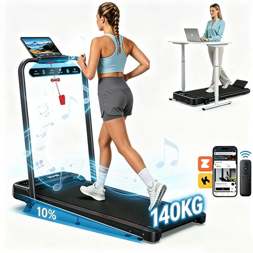 Walking pad with incline - 10%,