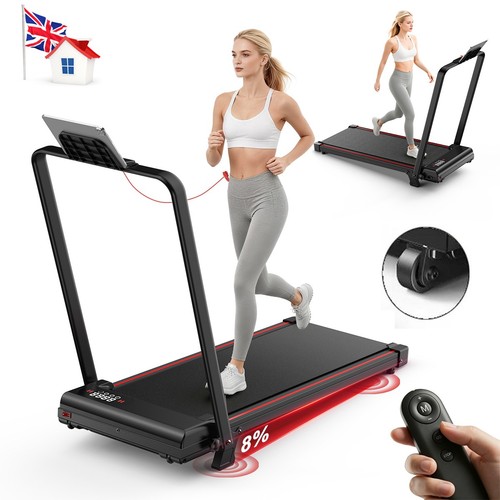 Walking pad with incline - with,