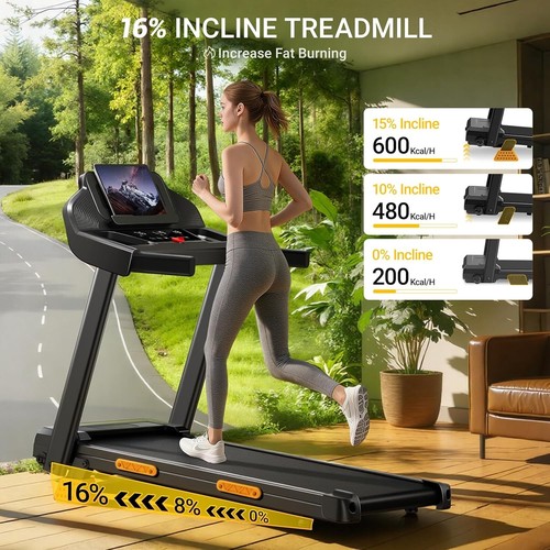 Incline 12km h - 16%, 12km/h