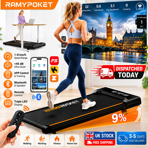 Walking pad with incline - pad, 9%