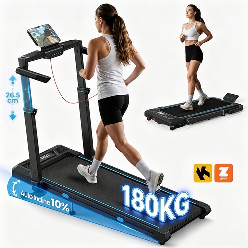 Walking pad treadmill with - pad, 10%