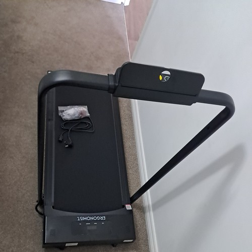 Ergonomist under desk walking - under-desk,