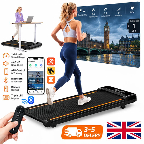 Walking pad with incline - walking, under
