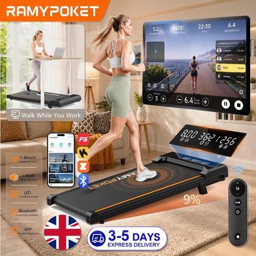 Walking pad with incline under - walking,