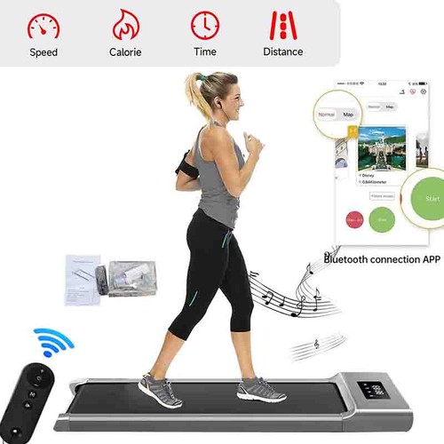 Under desk treadmill with - under,