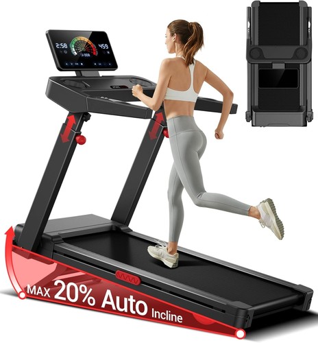 Foldable treadmill with - foldable,